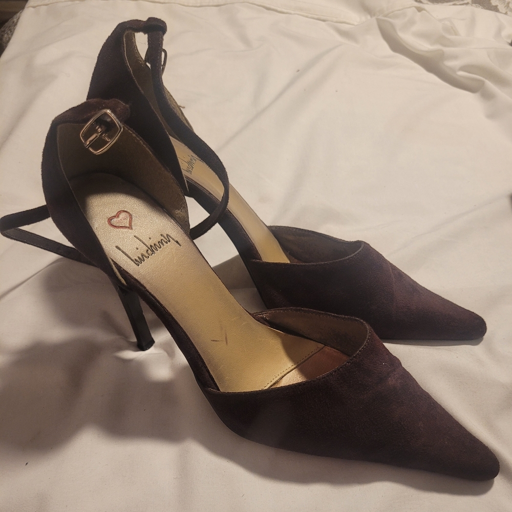 4" Suede Anklet Heels
